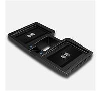 Wivplex Caricabatterie wireless for telefono cellulare da auto 15 W, for Toyota, pannello di ricarica for modificato for accendino interno Highlander XU70 Caricabatterie wireless per auto