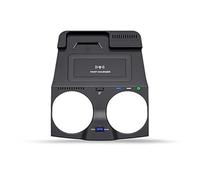 Wivplex Caricabatterie wireless for telefono da auto 15 W, for, serie 5 6 G30 G32 G38 6GT 2017-2021 Pannello di ricarica for retrofit interno del cellulare Caricabatterie wireless per auto