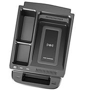 Wivplex Caricabatterie wireless QI for telefono da auto 15 W, for CRV C-RV 2017-2021 Pannello di ricarica for accessorio retrofit for centro interno Caricabatterie wireless per auto
