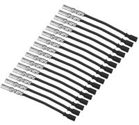 Wivplex Cavi bobina candela auto cablaggio accensione cavo 12mm, for Mercedes-Benz, C CLK EG ML-Class n.1121500318/1121500418 confezione da 16 Cavo di accensione