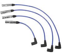 Wivplex Cavi bobina candela auto cablaggio accensione cavo 7mm, for Volkswagen, for Beetle, for Golf, for Jetta, L4 2.0L n. 06A905430H/06A905430J/06A905430K confezione da 4 Cavo di accensione