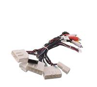 Wivplex Cavo adattatore for cablaggio stereo for autoradio Android 16 pin, for NISSAN, for Murano, for Qashqai, j10 j11 X trail Tiida cablaggio radio