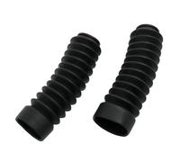 Wivplex Confezione da 2 Copri forcella anteriore, for, YBR125 Stivali moto Protezione ammortizzatore in gomma Copertura antipolvere Forcella anteriore per motocicletta