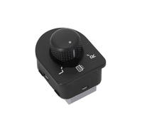Wivplex Controllo manopola interruttore specchietto elettrico laterale auto 1J1959565F, for VW, Passat, Bora, Jetta MK4, Golf 1998-2006, Accessori Interruttore a specchio