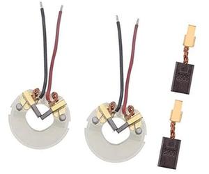 Wivplex Coppia di portaspazzole in carbone da 2 pezzi, coppia di spazzole in carbone 3x8x13mm, compatibile con le parti di utensili elettrici HILTI SFC14A SFC14-A SFC 22-A 22A Portaspazzole per altern