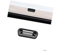 Wivplex Copri maniglia for portiera in fibra di carbonio for CR-V CRV 2012 2013 2014 2015 2016 Copertura per maniglia esterna della portiera dell'auto(BLACK Rear Door Bowl)