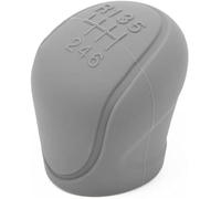 Wivplex Copri pomello del cambio a 6 velocità, copri universale for auto, leva in silicone TPU migliorato, for automatico manuale for Pomello del cambio per auto(Grey)