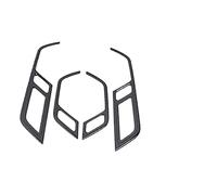 Wivplex cornice della maniglia della porta dell’au Maniglia interna della porta dell'auto Copertura del telaio ciotola Trim Acciaio inossidabile Nero Argento, per, per A6 C8, per A7 2019(BLACK 2)