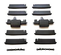 Wivplex Cruscotto Presa d'Aria Posteriore Ac Vent Griglia di Uscita Tab Clip Slider, for Mercedes, for Benz, M GL ML GLE GLS W166 W292 2011-2018 Clip per bocchette di ventilazione dell'auto