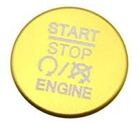 Wivplex Custodia for coperture dell'anello del motore for interni auto, pulsante Start Stop, for Jeep, Commander Wrangler Grand Cherokee Copertura del pulsante di avviamento del motore