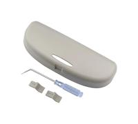 Wivplex Custodia for Occhiali da Auto Scatola Porta Sole, for, Serie 1/2/3/5 E90 E91 F30 F31 F34 320 328 F07 F10 F11 F48 520 528 X1 X3 X5 Custodia per Occhiali da Auto(Grey)