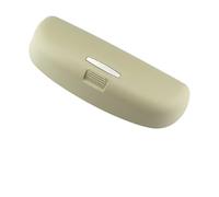 Wivplex Custodia for Occhiali for Auto for da Sole, for Skoda, for KODIAQ, for Karoq, Kamiq, for Volkswagen, for VW, for T-ROC, Tharu Tarek Atlas 2018-2022 Custodia per Occhiali da Auto(Beige)