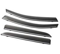 Wivplex Deflettori for finestrini laterali, for VW, for Passat, B6 2011 2012 2013 2014 2015 2016 2017 2018 Visiera for porta Finestrini laterali Visiera Vent Parasole visiera deflettore vento