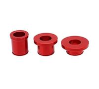 Wivplex Distanziali ruota anteriore posteriore in alluminio rosso for moto, for XR250R XR 250R 250 R 1996-2004, for CRF230L CRF 230L 230 L 2008 2009 Distanziale per mozzo ruota moto
