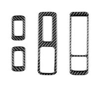 Wivplex Finestra di Controllo Ascensore Interruttore Pannello Telaio Trim Copertura Adesivo In Fibra di Carbonio, for Lexus, RX 2016 2017 2018 2019 Accessori Rivestimento interruttore finestra