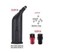 Wivplex For Aspirapolvere a vapore SC2 SC3 SC7 CTK10 Ugello potente Spazzola di pulizia Testina Specchio Spazzola for utensili Ricambi Accessori Accessori per pulitori a vapore(Dark Grey)