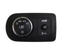 Wivplex For Chevy, for Impala 2012-2013, for Impala Limited 2014 Interruttore fari LTZ con fendinebbia anteriori Ebony Sostituzione dell'interruttore dei fari