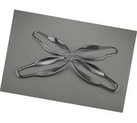 Wivplex For CRV CR-V 2012 2013 2014 2015 2016 Maniglia cromata for porta Ciotola Tazza Cavità Trim STAMPAGGIO Accessori Copertura per maniglia esterna della portiera dell'auto