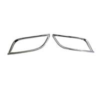 Wivplex For Jeep, for Compass 2017 2018, ABS cromato posteriore fendinebbia lampada copertura Trim 2 pezzi Car Styling Copertura fendinebbia