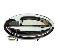 Wivplex For Lifan 520 520i Breez Copri maniglia cromata for porta esterna Accessori Adesivi in metallo Car Styling Copertura per maniglia esterna della portiera dell'auto