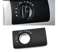 Wivplex For Mercedes, Benz, ML GL W164, Copertura del pulsante dell'interruttore di controllo dei fari anteriori, Accessori di ricambio for il pannello dell'interruttore dei fari interni Sostituzione