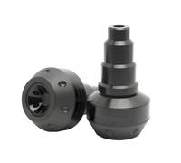 Wivplex for Mt-07, for Mt07, for Mt 07 2014-2024 Protezione Motore Moto Slider Paratelaio Crash Pad Protezione Caduta Protezione Moto Crash Bar Protezione Antiurto per Forcella Moto(Schwarz)