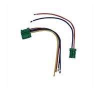 Wivplex For NISSAN, for Tiida Livina Resistenza ventilatore riscaldatore, for Citroen, C2 C3 C5, for Peugeot, 406 107 207 607, for Renault, SCENIC I II Riscaldatore motore(BLACK Wire)