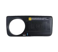Wivplex For, Serie 5 F10 F18 2011-2017 Auto 15W Telefono cellulare QI Caricatore wireless Controllo centrale Accendino Accessori USB Caricabatterie wireless per auto
