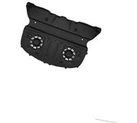 Wivplex For Tesla, for il Modello 3 Highland 2024 Coperchio del bagagliaio in cotone insonorizzante Tappetino antipolvere in for isolamento acustico Isolante per vano motore auto(BLACK With Speaker)