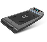 Wivplex for Toyota, Alphard 2015-2021 15W Caricabatterie wireless QI for telefono da auto Accessori interni Pannello di ricarica for retrofit Caricabatterie wireless per auto(BLACK Right Driving)