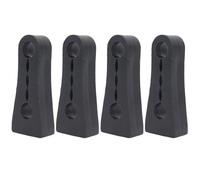 Wivplex For Toyota, for RAV4, XA20 XA30 XA40 XA50 2001 2002-2022, Tampone ammortizzatore for serratura porta, guarnizione ammortizzante, protezione ammortizzante Ammortizzatore per auto(4Pcs)