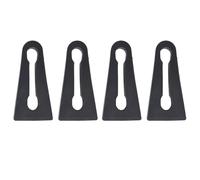 Wivplex For VW, for Golf, Plus 2005 2006 2007 2008 2009 2010-2013, Tampone ammortizzatore for serratura porta Guarnizione ammortizzante Protezione ammortizzante Ammortizzatore per auto(4Pcs)