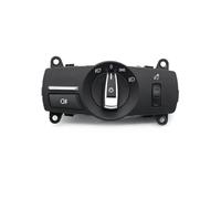 Wivplex Gruppo interruttore fari anteriori auto, for BMW, Serie 5, 6, 7, X3, X4, F10, F11, F07, F06, F01, F25, F26, 61319192744, 61319192746 Sostituzione dell'interruttore dei fari(BLACK Model A)