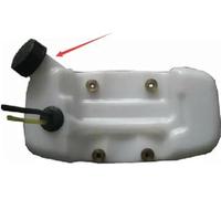 Wivplex GRUPPO SERBATOIO CARBURANTE G4L PE, for Zenoah, TUBO TAPPO TRIMMER G4LS OCHAI R8 Tappo del serbatoio del carburante(BLACK Reverse Direction)