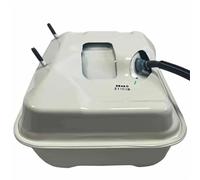 Wivplex Gruppo tappo serbatoio carburante GX160 3L GX140 GX200 168F 170F WB20 WB30 163CC 196CC 5.5HP 6. Pompa acqua ecc. 17510-ZE1-020ZA Tappo del serbatoio del carburante(BLACK Original Tank Assy)