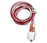 Wivplex Hotend, for Flsun SR/QQ-S Delta Hot End Kit Estrusore Kit Testina di stampa Testina di stampa Copertura in silicone Blocco termico 24V 40W Cartuccia Riscaldatore Tubo Termistore, for accessori