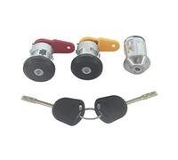 Wivplex INTERRUTTORE ACCENSIONE CILINDRO SERRATURA PORTA SINISTRA DESTRA CON 2 CHIAVI, for Ford, for Fiesta, ESCORT KA COURIER Interruttore di accensione dell'auto