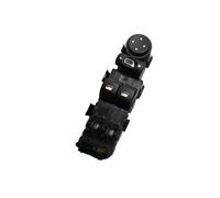 Wivplex Interruttore di controllo alzacristallo elettrico Pulsante specchietto retrovisore, for Citroen, for C4 2004-2010, 2 porte lato conducente sinistro Interruttore a specchio