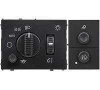 Wivplex Interruttore di controllo fari, interruttore fendinebbia, for Chevy, for Chevrolet Silverado Suburban Tahoe Avalanche, for GMC Sierra Yukon 2003-2007 Sostituisce OEM 19381535 15194803 15143597