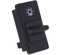 Wivplex Interruttore fari anteriori 7550639, interruttore di controllo a prestazioni migliorate e antiusura, ricambio for Panda 1986-2003 Interruttore di controllo dei fari del cruscotto dell'auto