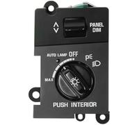 Wivplex Interruttore fari anteriori, for Lincoln, for Town Car 1995-1997 anteriore Interruttore di controllo dei fari del cruscotto dell'auto