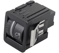 Wivplex Interruttore fari auto, for VW, for Cc, for Sharan, for Alhambra 3C0941334A Interruttore luci anteriori auto Interruttore di controllo fari dimmer Sostituzione dell'interruttore dei fari