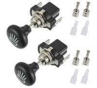 Wivplex Interruttore fari auto push-pull 12V, pulsante luce, interruttore luce, for golf, cart, club car EZGO Sostituzione dell'interruttore dei fari