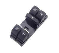 Wivplex Interruttore fari cromati + interruttore specchietto laterale cromato, for VW, for Golf 5 6, for Jetta, for Passat B6, for Touran, for Scirocco, AMAROK Interruttore a specchio(C)