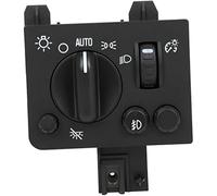 Wivplex Interruttore fari, for Chevrolet Colorado 2004-2012, for GMC Canyon 2004-2012 Sostituisce l'interruttore dimmer fari 15187088 Sostituzione dell'interruttore dei fari(BLACK 2014-2020)