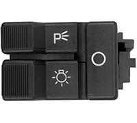 Wivplex Interruttore fari, for Chevy, for GMC Yukon Suburban C1500 C2500 C3500 K1500 K2500 K3500 1990-1994, interruttore a bilanciere for luci di parcheggio e fari, sostituisce D1559B 77199157 HL6676