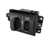 Wivplex Interruttore fari, interruttore dimmer fari senza fendinebbia | Sostituzione, for 2002-2005, for camion DODGE, Ram 1500/2500/3500 | Sostituisce HLS1111, 56045536AA, 56045536AB Sostituzione del