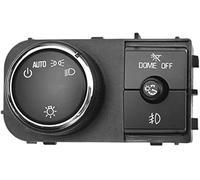 Wivplex Interruttore fari pannello strumenti interruttore fari dimmer, for Chevrolet Silverado 1500, Tahoe, Suburban 2500, Avalanche, for GMC Sierra 3500 HD, Yukon XL 2500, sostituire n. 15926099 Sost