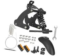Wivplex Kit ammortizzatore posteriore, per monopattino elettrico per Niu Kqi2 Kqi3 Accessorio per aggiornamento sospensione in acciaio e ABS con molla di sospensione dello scooter elettrico