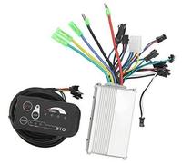 Wivplex Kit controller retrofit for bici elettriche da 36 V Pannello metallico premium con display, for manubri da 22,5 mm Scooter elettrico fai da te Biciclette pieghevoli Controller per monopattini